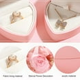 thumbnail image 4 of Linnome Romance Celebration Perpetual Flower Gift Box Rose Jewelry Packaging Box For Valentines Day And Gifting, 4 of 6