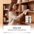 thumbnail image 5 of Floor Restorer and Polish for Hardwood, Tile & Laminate, Quick-Drying Formula Revives Floors, Long-Lasting Protection and Cleaner for a Brilliant High-Gloss Shine, 5 of 10