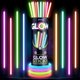 thumbnail image 1 of Glow Sticks JOYIN, 300 unidades, lápices luminosos de 8 pulgadas, regalos para fiestas, 1 of 7