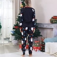 thumbnail image 4 of Ensemble de Pyjama Familial Imprimé Style Européen pour Parent-Enfant Combinaison Assortie, Pyjamas pour Famille, 4 of 5