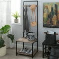 thumbnail image 7 of Organize It All Pipe Line Metal Entryway Storage, 7 of 7