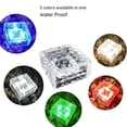 thumbnail image 4 of Para Baldosas Lámparas Para Césped Exterior Luz De Bloque De Hielo Cuadrada Duradera Para Jardines Escaleras Terrazas Yuarrent HA044412-03, 4 of 6