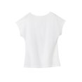 thumbnail image 4 of Camiseta básica de mujer Fernando L poliéster cuello redondo manga corta, 4 of 7