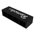 thumbnail image 1 of Économies Scolaires Boîte de Rangement en Bois pour Télécommande Support de Télécommande TV Caddy de Bureau Organisateur pour Table Organisateur de Télécommande Porte-stylo Noir pour Bureau, 1 of 8