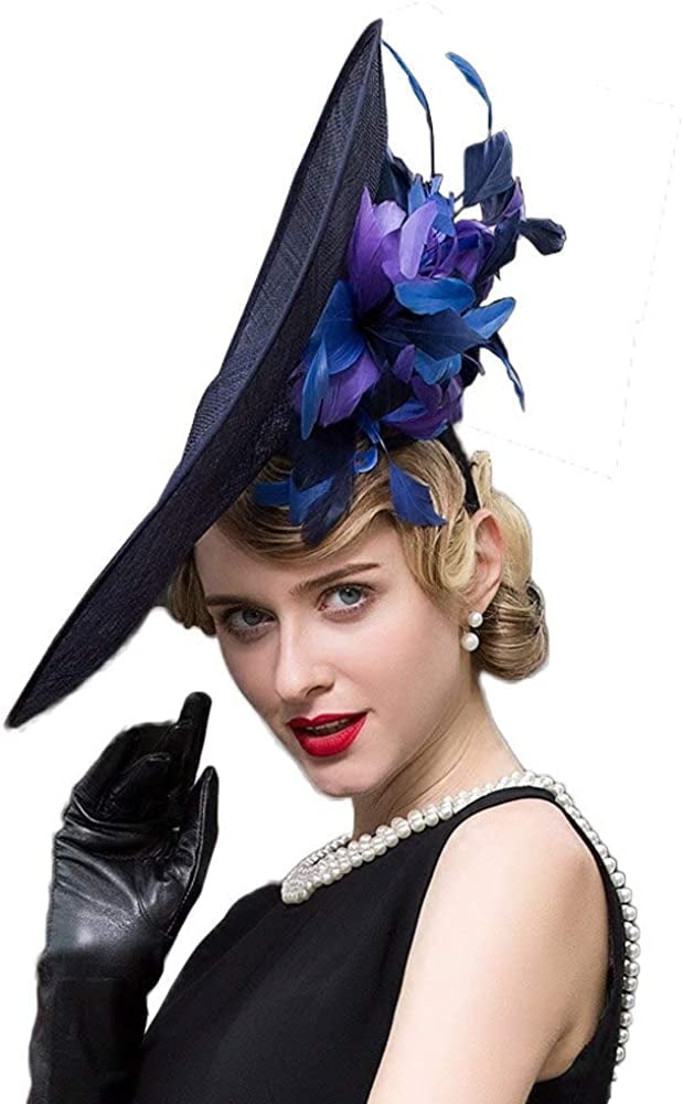 Sinamay Vintage Women Fascinator Hats 