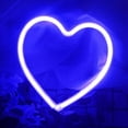 thumbnail image 4 of Neon Night Light, LED Neon Signs Night Light Heart Neon Lights Neon Lights for Kids Bedroom Battery USB Operated, 4 of 7