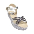 thumbnail image 1 of SANDALIA CASUAL PLATAFORMA LEON MUJER PLATA SINTETICO 131 LEON  131mp, 1 of 4