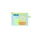 thumbnail image 3 of Bolsa Popgear con Cierre, Tamaño Chica, Color Azul, 3 of 3