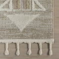 thumbnail image 4 of Rugs USA Eden Southwestern Tasseled Area Rug, 3' x 5', Eden Light Beige, 4 of 8