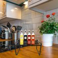 thumbnail image 3 of Shisuyan Cabinet Shelf Black 1Set 12.6X8.3X7.3In Kitchen Organization, 3 of 8