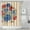 White-13, variant on Pioneer Colorful Floral Shower Curtain for Bathroom Home Decor Bathtubs Waterproof Fabric Curtain with 12 Hooks 84x72in