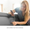 thumbnail image 6 of Intex: PremAire II Elevated Airbed - Queen - Gray, 18" Inflatable Air Mattress, Built-in Electric Pump, Firmness Control Button, 600lb Cap, 64925ED, 6 of 9
