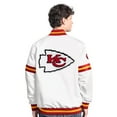 thumbnail image 2 of Men's-Starter  White Kansas City Chiefs Scout Full-Snap Varsity Jacket, 2 of 2