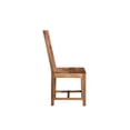 thumbnail image 4 of Taran Designs Darcy Solid Wood Dining Chairs (Set of 2) in Brown, 4 of 4