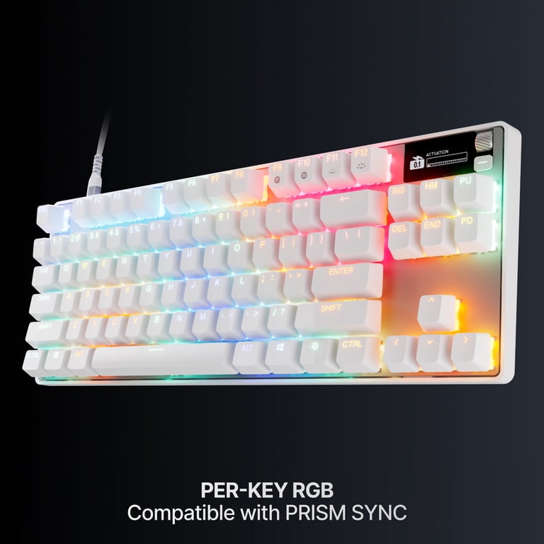 SteelSeries Apex Pro TKL Gen 3 White OmniPoint 3.0 Switches