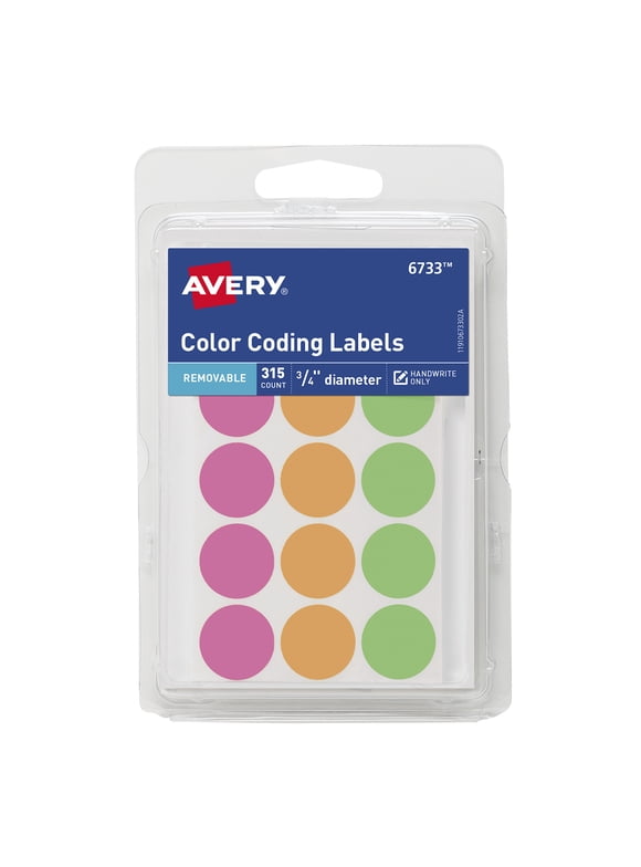 Avery Printable Rectangle Labels, Neon Green, 2" X 6", 320ct | Oriental