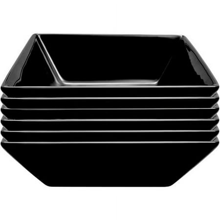 10 Strawberry Street Nova Square Bowls, Set of 6