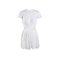 thumbnail image 1 of Eigraketly Traje de baño de capas de verano para mujer, traje de baño de encaje de poliéster, vestido de baño plisado para mujer, ropa de playa Traje de baño L Eigraketly OD021061-02, 1 of 6