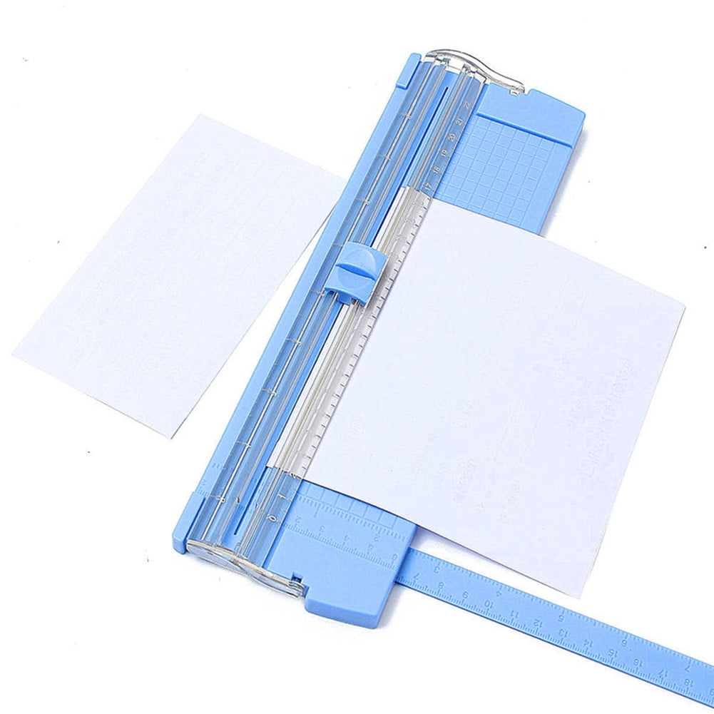 A4 Precision Rotary Guillotine Paper Photo Trimmer Cutter Ruler Craft Tool Light 