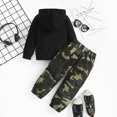 thumbnail image 4 of Outfits for Boys 10-12 Zipper Hoodie Sweatpants And Hoodie Set Tracksuit Long Sleeve Sweatshirts Pullover Jogger Pants Sweatsuit Outfits 2Pc Z0B-Black, 2-3 Years, 4 of 8