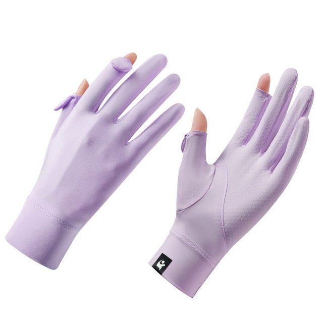 Guantes de protección solar para mujer F137, para deportes al aire libre, de verano, resistentes a los rayos UV, de hilo original, ligeros, transpirables, para montar a caballo, Ice Sense