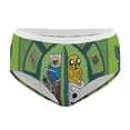 thumbnail image 4 of Adventure Time Womens Underwear Soft Breathable Brief Lace Panty Stretch Hipster Underpants Ladies Panties 2XL, 4 of 7