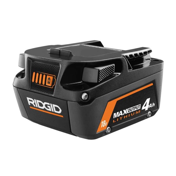 Batería RIDGID de 18 V, 4 Ah, iones de litio con salida máxima AC840040