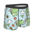 thumbnail image 3 of Fotbe Boxers Briefs For Men, Custom Mens Underwear Boxer Briefs With Design Name, Gifts For Boyfriend Husband Him -Size Name, 3 of 9