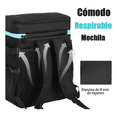 thumbnail image 5 of Mochila Hielera Impermeable Bolsa Térmica 30 L Malubero, Negra con Azul, 5 of 5