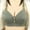 Green, variant on Plus Size Bras for Women Full Cup Seamless Push Up Everyday Bra,Women's New Middle-aged And Elderly Underwear Comfortable Thin Print Without Steel Ring Bra