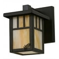 thumbnail image 7 of Meyda 168890 5 in. Hyde Park Double Bar Mission Solid Mount Wall Sconce, Oil Rubbed Bronze & Bai, 7 of 7