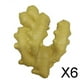 thumbnail image 1 of Paquete de 6 Jengibre Vegetal Artificial Soledad Realista, 1 of 7
