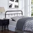 thumbnail image 2 of Modway Serena Rustic Farmhouse Style Steel Metal Full Headboard Size in Brown,, 2 of 2