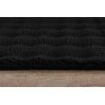 thumbnail image 5 of CAMILSON Ultra Soft High Pile Fluffy Non-Slip Indoor Area Rugs Black 2x7, 5 of 9