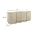 thumbnail image 4 of Render Sideboard Cabinet TV Stand in Travertine, 4 of 11