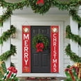 thumbnail image 6 of Grrvtrz Christmas Couplet Door Curtain Custom Party Decoration Door Cover Christmas Flag Background Cloth,Holiday Products,Christmas Decorations, 6 of 6