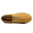 thumbnail image 3 of CMR CHAMARIPA Height Increasing Shoes For Men - Yellow Nubuck Casual Shoes 6CM / 2.36 Inches, 3 of 9