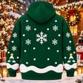thumbnail image 4 of Pet Pouch Hoodie for Christmas Cute Oversized Cat Dog Carrier Hoodies with Big Pocket Women's Men's Christmas Sweatshirt, 4 of 5