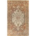 thumbnail image 2 of Hauteloom Kingswood Wool Living Room, Bedroom Area Rug - Traditional - Dark Brown, Rust, Beige - 8' Round, 2 of 6