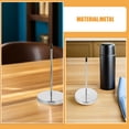 thumbnail image 3 of Raindrops 8 Pcs Porte-Chéquier en Métal avec Base Ronde pour Restaurant et Cuisine, 3 of 8