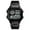 Black, variant on Bomieux Watches for Man Classic Square Stainless Steel Digital Watch with Dual Time, Stopwatch, Alarm & Calendar Gift for Men