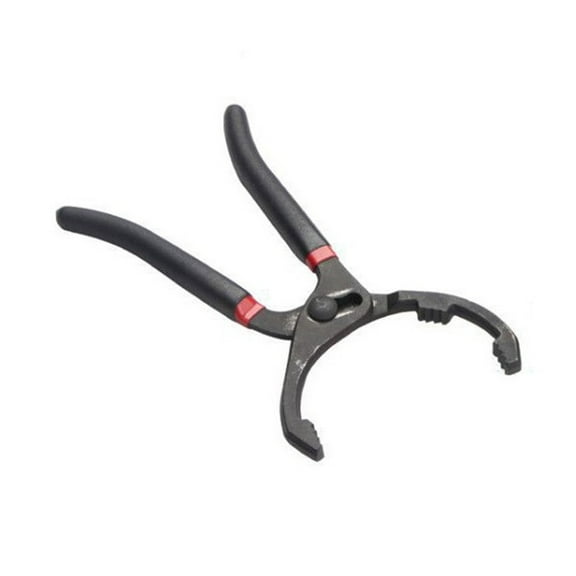 Sinyiin Oil Filter Pliers Adjustable Oil Filter Wrench Universal Oil Filter Removal Tool No Slipping for Engine Filters Conduits