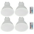 thumbnail image 3 of Bombilla De Luz RGB, Bombilla De Luz Cambiante De 40 W, Bombilla De Luz LED RGB De Alta Eficiencia Lumínica Para Dormitorio, Pasillo, Hotel, Bar, Decoración Del Hogar, Dormitorio OTVIAP GU10 RVB + chaud blanco, 3 of 8