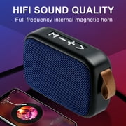 PRETXORVE Bluetooth Speaker Subwoofer Wireless Outdoor Stereo Bass USB/FM Radio