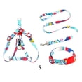 thumbnail image 3 of Greeniant 3 uds./Kit de collar para mascotas hebilla de correa ajustable mediano grande mascotas caminando arnés de moda reutilizable Type3 NO3, 3 of 6
