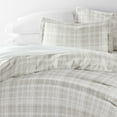 thumbnail image 6 of Duvet Cover Set - Ultra Soft & Breathable - Gray Thatch for King Size Bedding by Comfort Canopy, 6 of 13