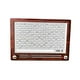 thumbnail image 3 of Hucha de madera, caja para guardar dinero, caja para ahorrar dinero, adorno, artesanías, exhibición marrón 1000 euros, 3 of 9
