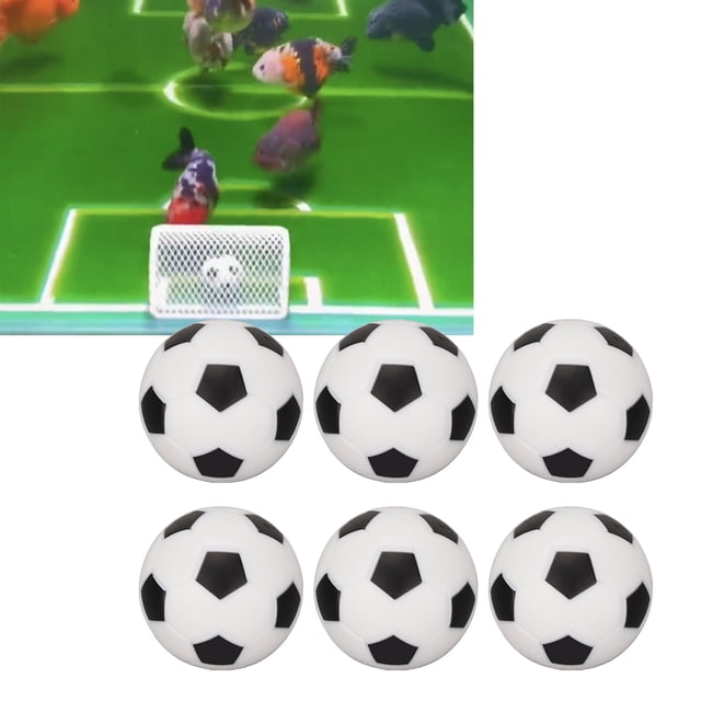 Mini Balón De Fútbol Para Decoración De Acuario, 10 Uds., ABS, Deportes, Fútbol, peces, Fanáticos De Los Peces, Juguetes, Juegos De Mesa