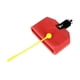 thumbnail image 2 of Bloque de Percusión Musical Bloque de Percusión Prácticos Accesorios de Tambor de Campana Instrumento de Tambor Latino Fácil de Usar para Rojo, 2 of 8