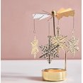 thumbnail image 4 of Candelabros giratorios LzGUNGY 3 piezas Navidad, 4 of 5